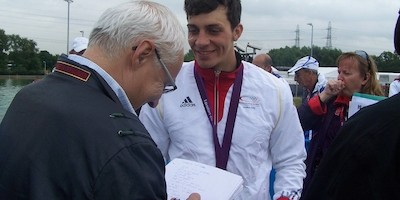 Große Freude in den Reihen des DKV über Sideris Tasiadis Silber-Coup