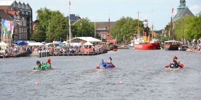 Drachenboot-Regatta in Emden