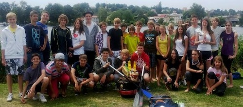 Schüler machten 10. Paddelparty zum vollen Erfolg