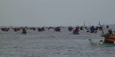 Die 26. Tidenrallye zieht 320 Kanuten nach Nordenham