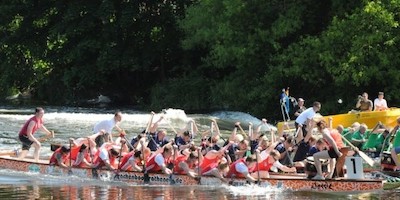 10 Jahre Drachenbootregatta in Fürstenwalde