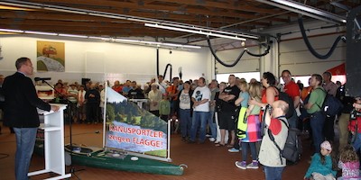 Kundgebung gegen Werra-Versalzung - David gegen Goliath