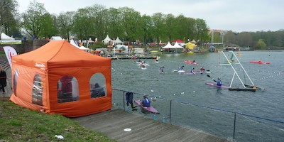 Hamburger Kanu-Verband auf der Gloobeboot