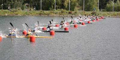 Kanu-Mehrkampf - athletische Übungen 2012