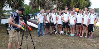 Olympiakandidaten paddeln in Florida „frostfrei“ fleißig Ausdauer