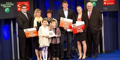 Tom Liebscher erhält bei der Sächsischen Sportgala den Nachwuchs-Förderpreis