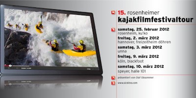 15. Rosenheimer-Kajakfilmfestivaltour 2012