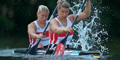 Kanutin Franziska Weber fühlt sich von Birgit Fischer angestachelt