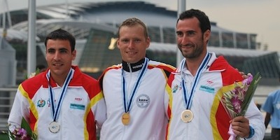 Matthias Ebhardt gewinnt WM Titel im C1 Kanu-Marathon