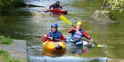 Jubiläumstour auf dem „kleinen hessischen Eiskanal“ – der Slalomstrecke in Marburg