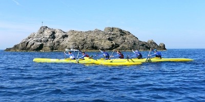 LA PORQUEROLLAISE 2011 in Südfrankreich (67km über's offene Meer)