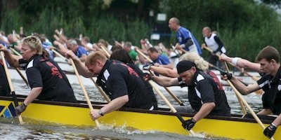 9. Drachenboot-Fun-Regatta in Hameln