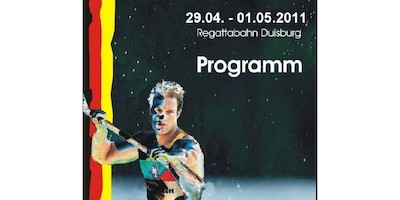 Einer-DM: Programmheft mit Starterlisten