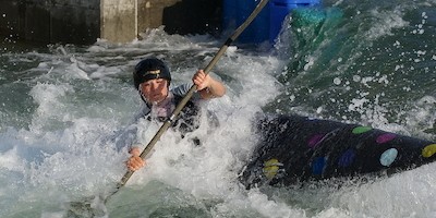 Slalom-Kanuten paddeln in Markkleeberg um WM-Tickets