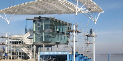 Neues Wahrzeichen für die  Regattastrecke Beetzsee