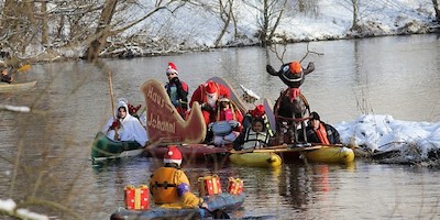 12. Heiße Herzen Fahrt auf der Enz