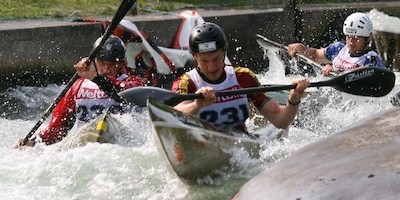 Erste Sprint-WM der Wildwasserfahrer in Augsburg