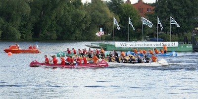 Olympiasieger rollten über die Havel