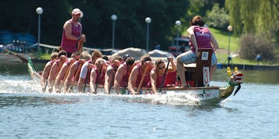 Sommerstimmung auf dem Osendorfer See