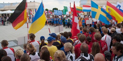 Kanu-Slalom-EM eröffnet: Stimmungsvoller Auftakt bei BELANTIS