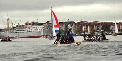 1. Rostocker Langstrecken Rennen für Drachenboote