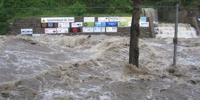 Hochwasser bei der Wildwasser-WM