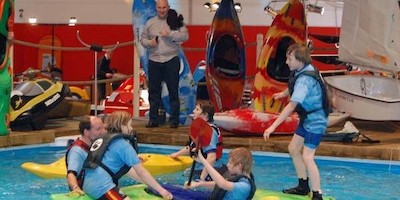 Die Jugend des FWF Düsseldorf zeigt ihr Können auf der boot