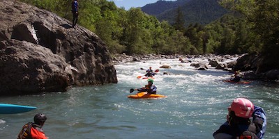 Wildwasserwoche auf der südfranzösischen Durance
