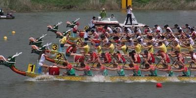 Deutsche Meisterschaft der Drachenboote wirft ihre Schatten voraus