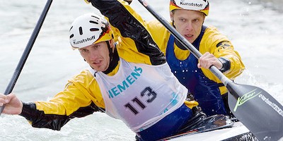 Kanu-Slalom: Qualifikations-Auftakt in Augsburg