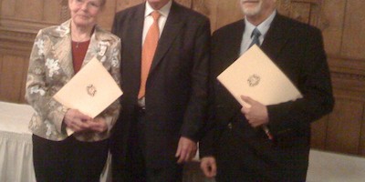 Senatsehrung für Brigitte und Werner Born