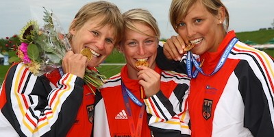 EM-Titel für Kajak-Damen und Zweier-Canadier