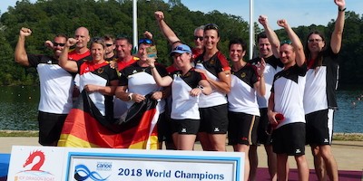 Guter Start für die deutschen Drachenboote bei WM