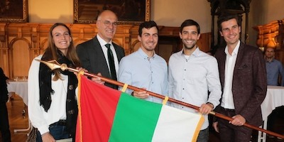 Empfang der Augsburger WM-Medaillengewinner