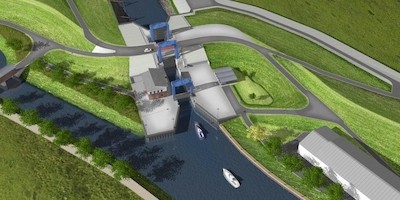 Neubau der Kanalschleuse Otterndorf an der Unterelbe