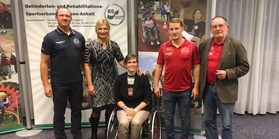 Ehrung der Parakanuten in Sachsen-Anhalt