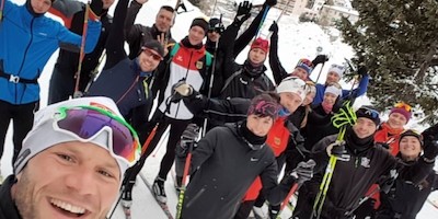 Kontrastprogramm zwischen Cartier und Maserati - die Kanu-Olympiasieger in St. Moritz