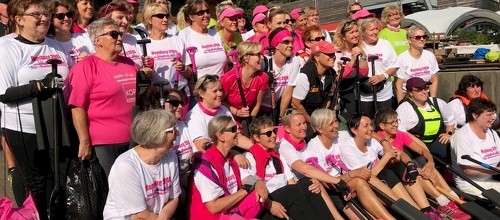 Wanderfahrt der Pinkpaddler, nach Hamburg kommt Berlin