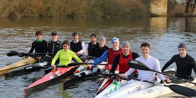 Trainingscamp der Marathon-Kanuten beim WSV Rheine