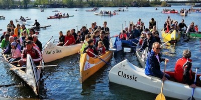 Dajana Pefestorff und Mike Schubert eröffneten in Potsdam erstmals die Kanusaison