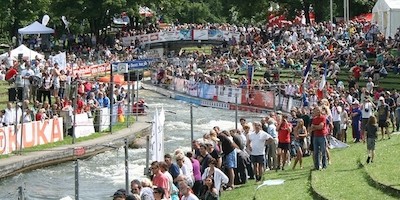 Europas beste Wildwasser-Sprinter auf dem Augsburger Eiskanal