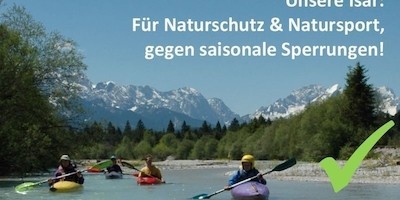 Online-Petition zur Isar-Befahrung braucht Unterstützung