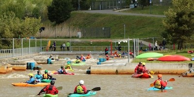 XXL-Paddelfestival: Besucher erlebten Kanu-Sport in allen Facetten 