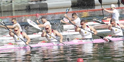 Der erste internationale Wettkampf in der vorolympischen Saison