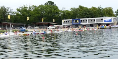 Die aktuellen und künftigen Olympiasieger zu Gast im "Wimbledon des Kanu-Rennsports“
