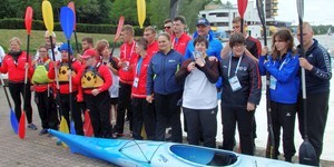 Special-Olympics Demo-Rennen in Poznan