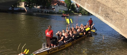 Hansefest in Halle mit Drachenboot-Rennen und Medicup