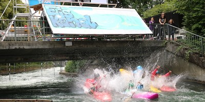 Deutsche Meisterschaft im Boater Cross auf dem Augsburger Eiskanal 